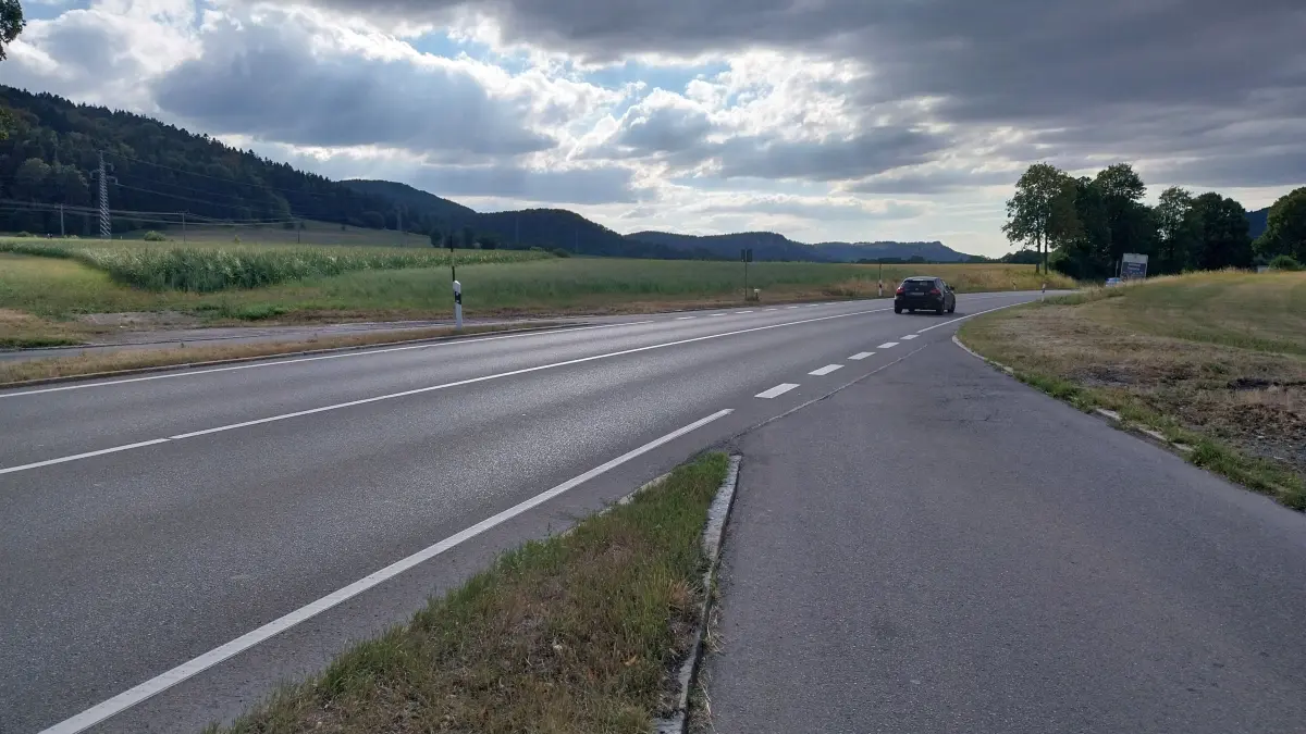 Geht es nach der Planvariante 1G1, sollte im Bereich Hirnau eine Anschlussstelle für die Ortsumgehung Lautlingen geschaffen werden.