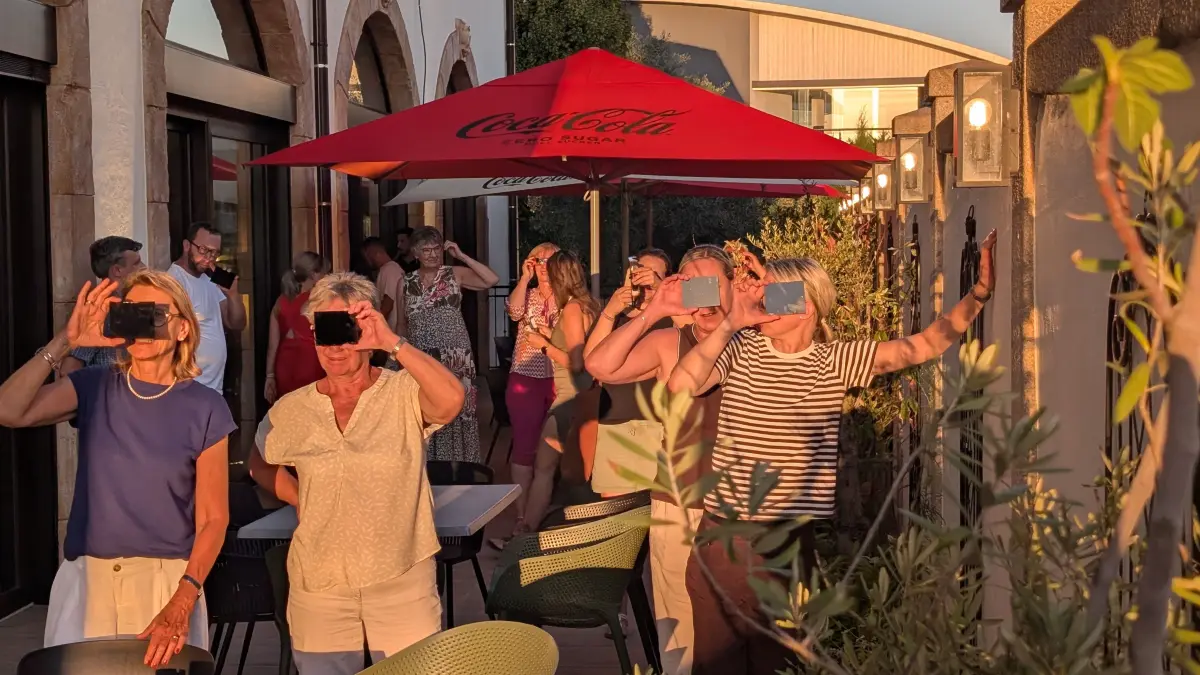 Auch in Kippenheim betrachteten viele das besondere Spektakel.