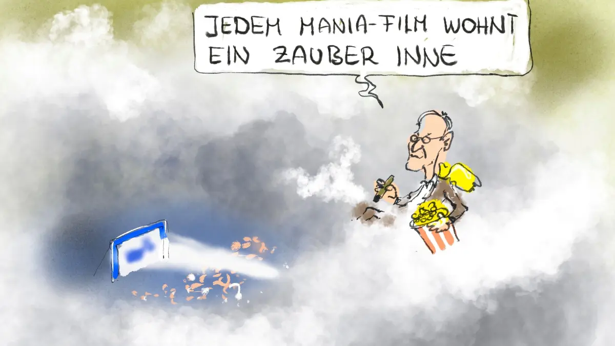 Wenn Hermann Hesse im Himmel ist und von seiner Wolke aus Erdenkino schauen könnte, würde er vermutlich auch den neue Mania-Film schauen. Immerhin hat der den Titel „Die Hesse-Verschwörung“. Ob es in der Himmelsloge dazu Popcorn und Zigarren gibt, lässt sich nicht mit Bestimmtheit wissen.