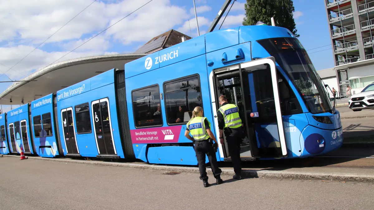 Der Bundesgrenzschutz kontrolliert regelmäßig die Tram am Grenzübergang in Friedlingen (Symbolfoto).