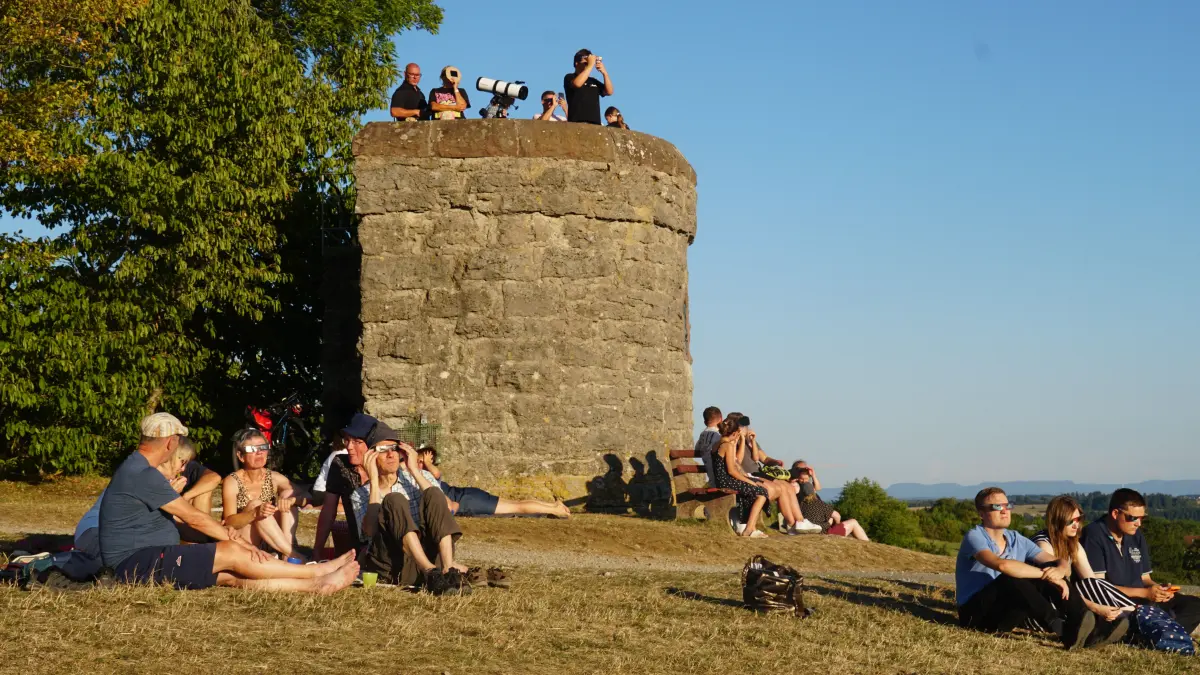 Sonnenfinsternis Königskanzel Dornstetten