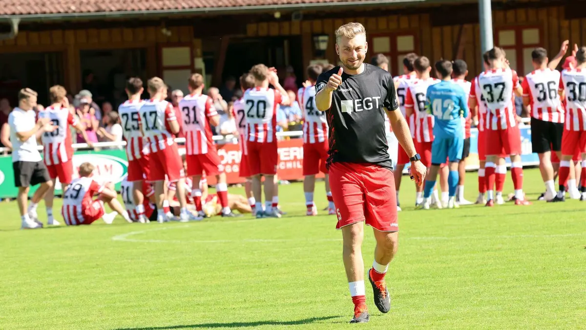 Hat ein starkes Team im Rücken: Schiltachs Trainer Nino Eisensteck.