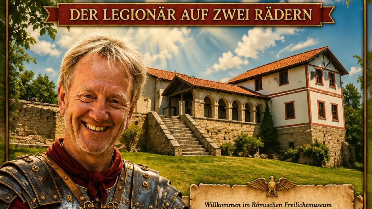 Der Hausmeister ist der Held einer exklusiven Bildergeschichte zum RömischenFreilichtmuseum Hechingen-Stein, und die Villa rustica hat damit ihren ersten eigenen Comic.