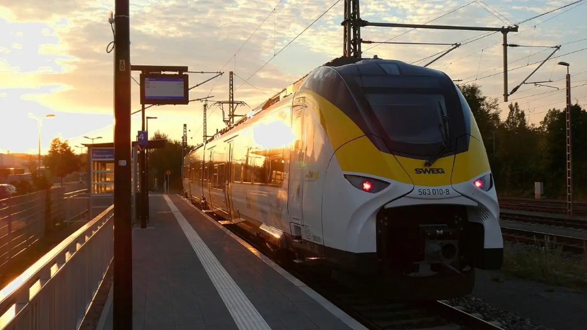 Die Hermann-Hesse-Bahn in Renningen
