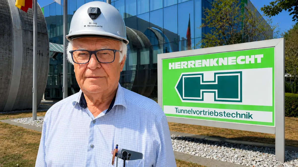 Martin Herrenknecht steht mit der Stadtspitze im Austausch über einen Neubau der Bahnbrücke in der Rheinstraße.