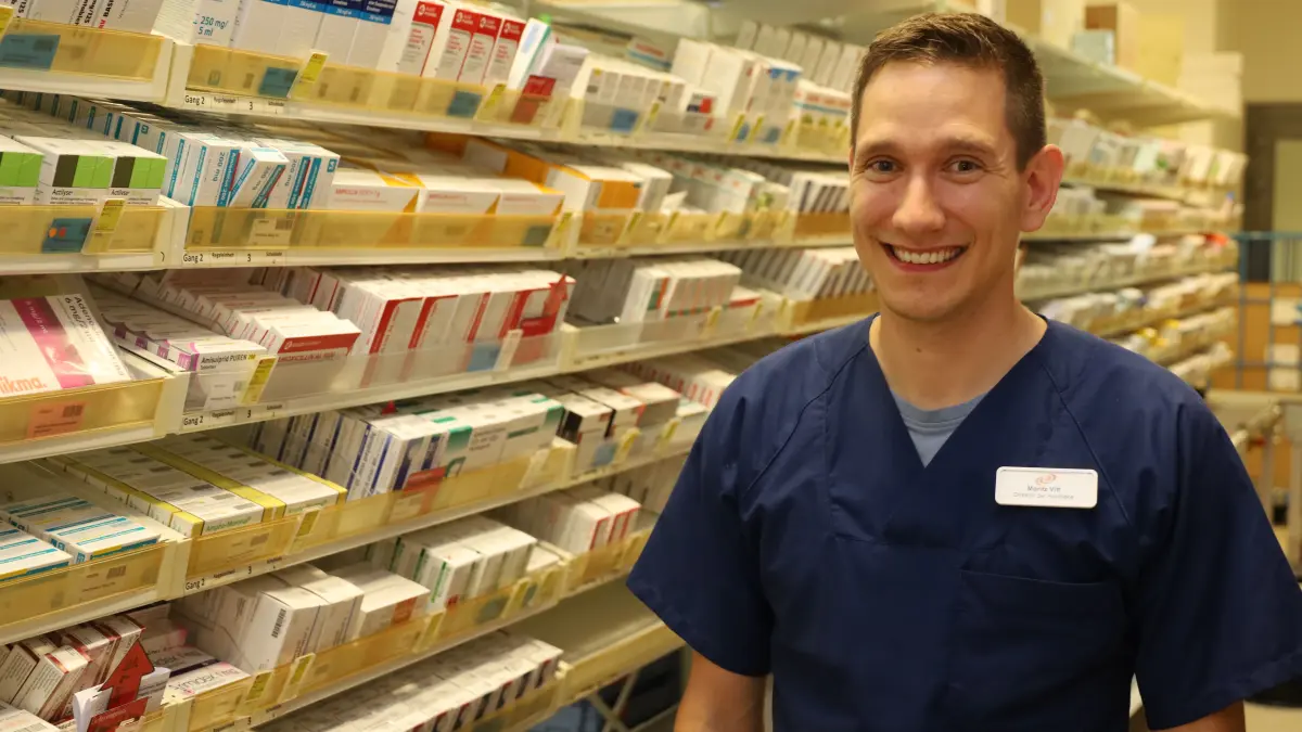 Moritz Vitt ist Direktor der Apotheke des Schwarzwald-Baar-Klinikums.