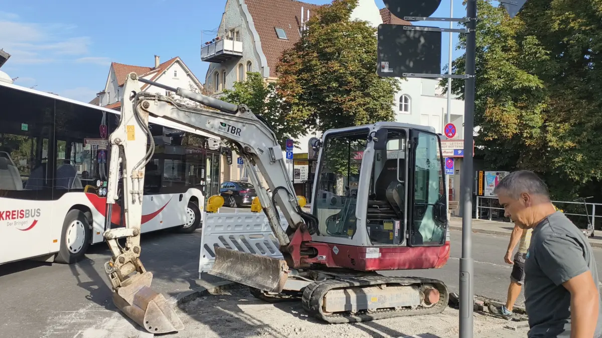 Die Technischen Betriebe Rottenburg machen – bis auf die Malerarbeiten – alles selbst.