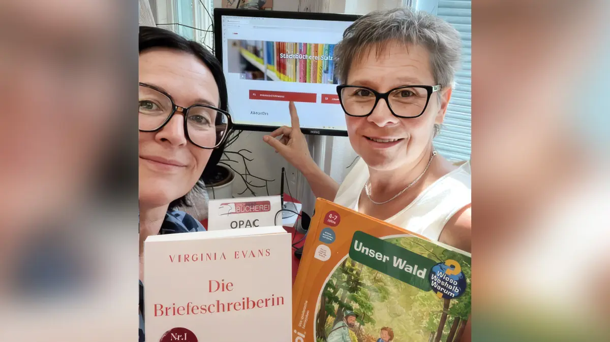 vlnr Birgit Hummel und Erika Mai