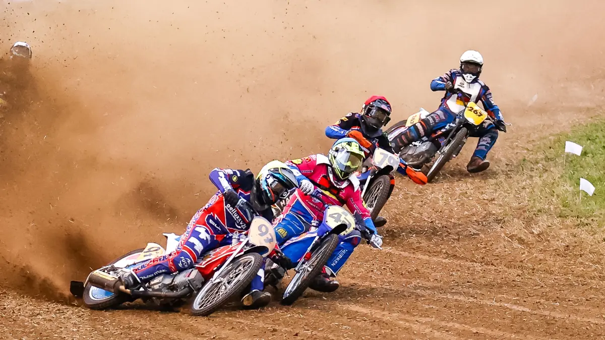 David Pfeffer (GER#97), Stephan Katt (GER#42), Jacob Bukhave (DEN#79) und Mario Niedermeier (GER#267)
, Motorsport, Motorrad Enduro-Klasse, 2023/2024, 05.08.2023
Foto: Grant Hubbs