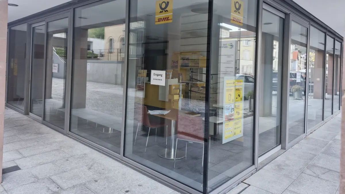 die Postfiliale in Wildbad