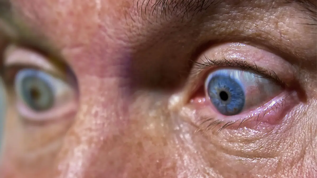 Close-up of a man's eye with blue iris. xkwx human view look pupil closeup eyeball iris man male up person beautiful eye close blue macro skin concept detail beauty photogenic eyelash portrait face sharpened colours green people expression see watch adult