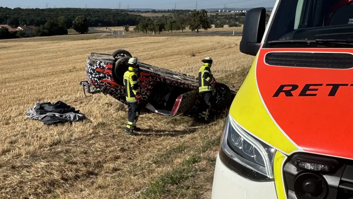 AMG überschlagen Affalterbach Hochdorf Siegelhausen