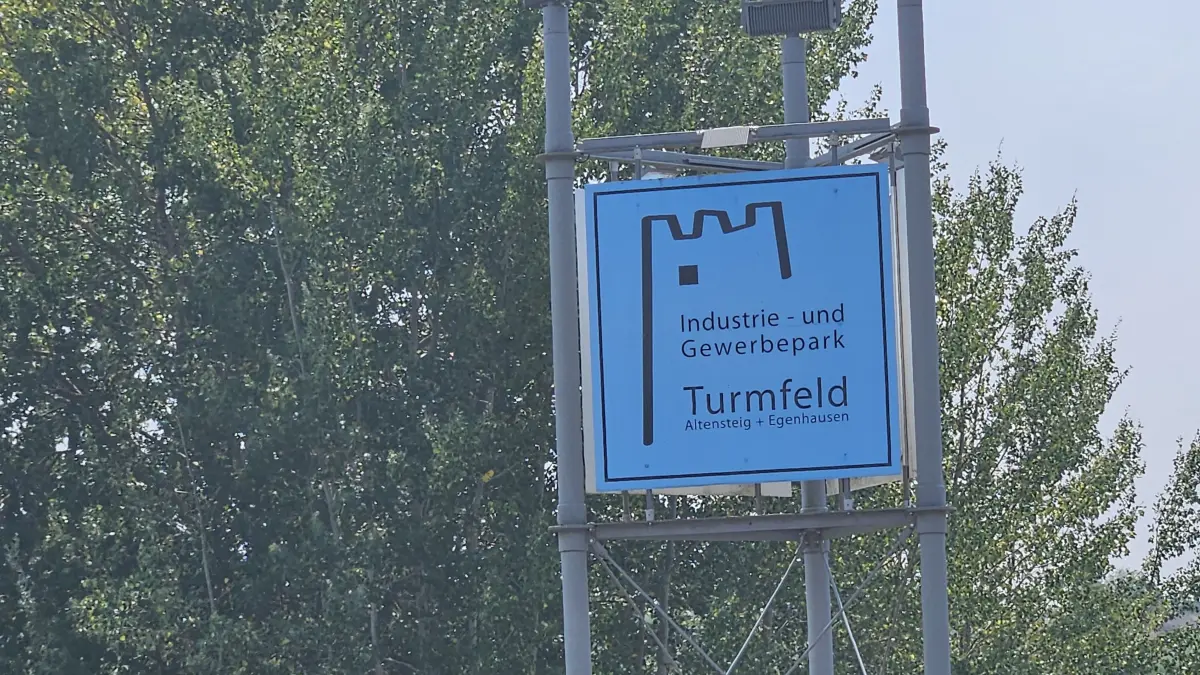 Das Gewerbegebiet Turmfeld soll dauerhaft erweitert werden.