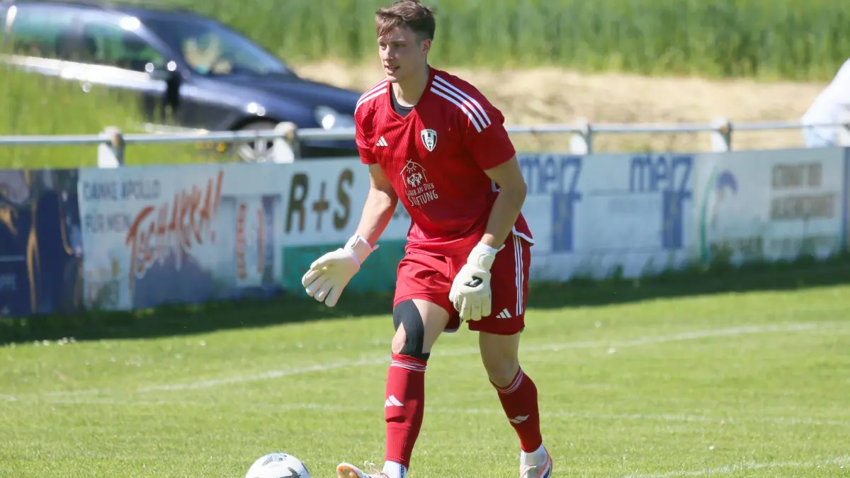 VfB-Torhüter Ron Armbruster hielt zum Start in die neue Saison in Pfullingen seinen Kasten sauber.