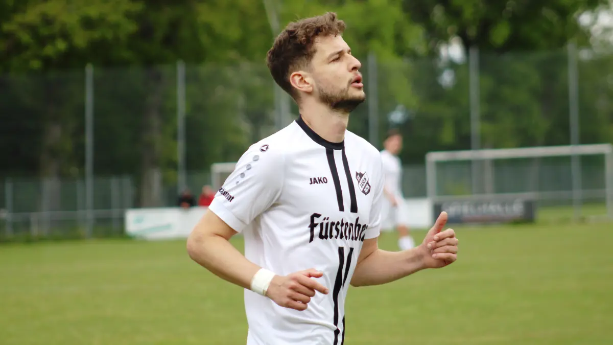 Thomas Stiglmeir sorgte per Kopfball für den Aasener 2:2-Ausgleich.