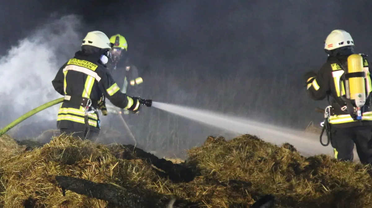 Scheunenbrand in Deißlingen