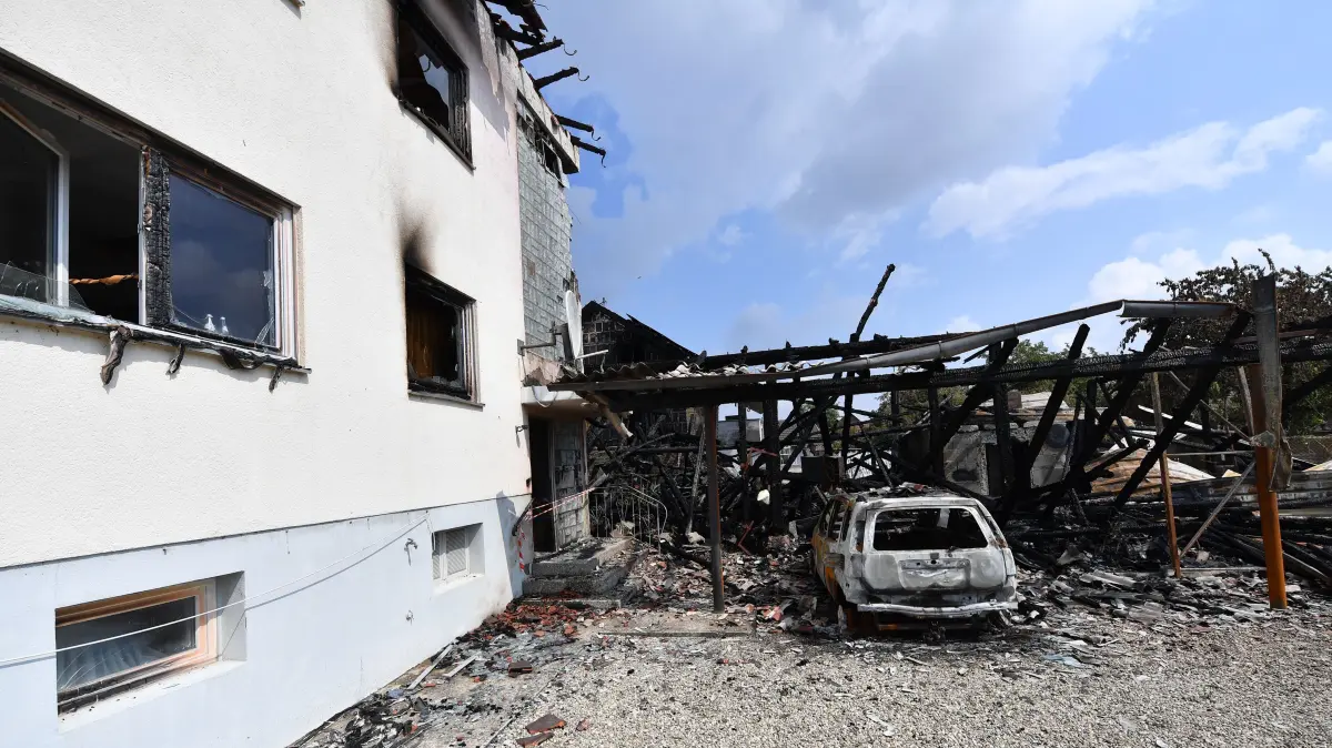 Nach dem Großbrand in der Kirchstraße in Altenheim ist das Haus unbewohnbar.