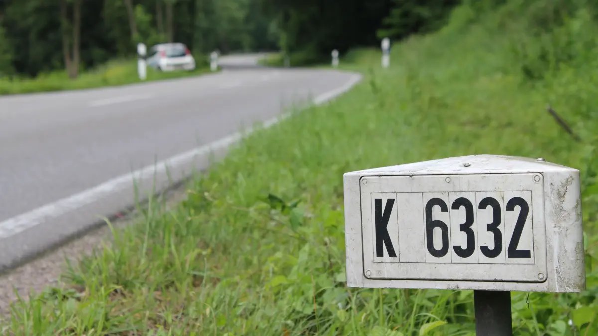 Die über den Rührberg führende Kreisstraße 6332 verbindet Grenzach-Wyhlen mit Inzlingen (Symbolfoto).
