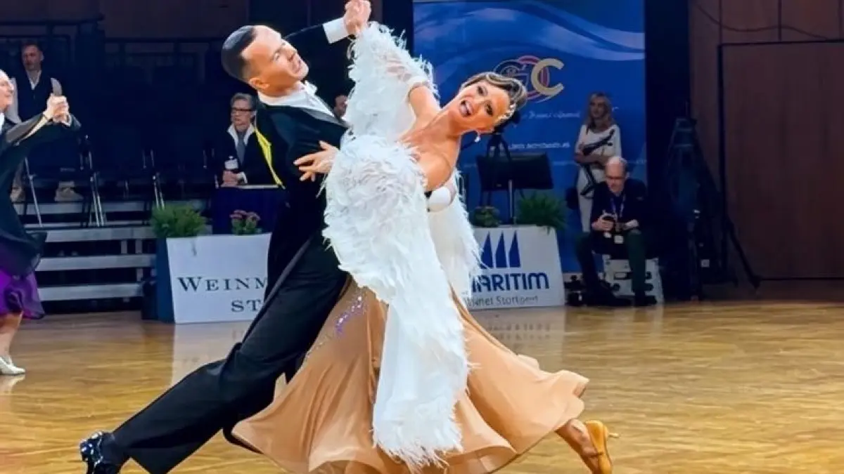 Mariusz und Marta Budek ertanzten sich im GOC Senioren 1 Standard Rising Stars einen starken 3. Platz.