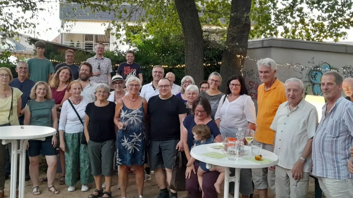 Die Gemeinschaft im Schutzacker traf sich für ein Quartiers-Sommerfest.