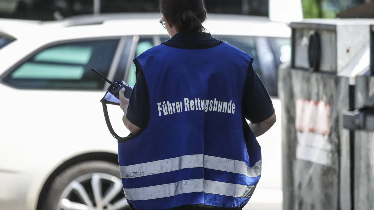 Suchaktion VS-Marbach DRK-Rettungshundestaffel