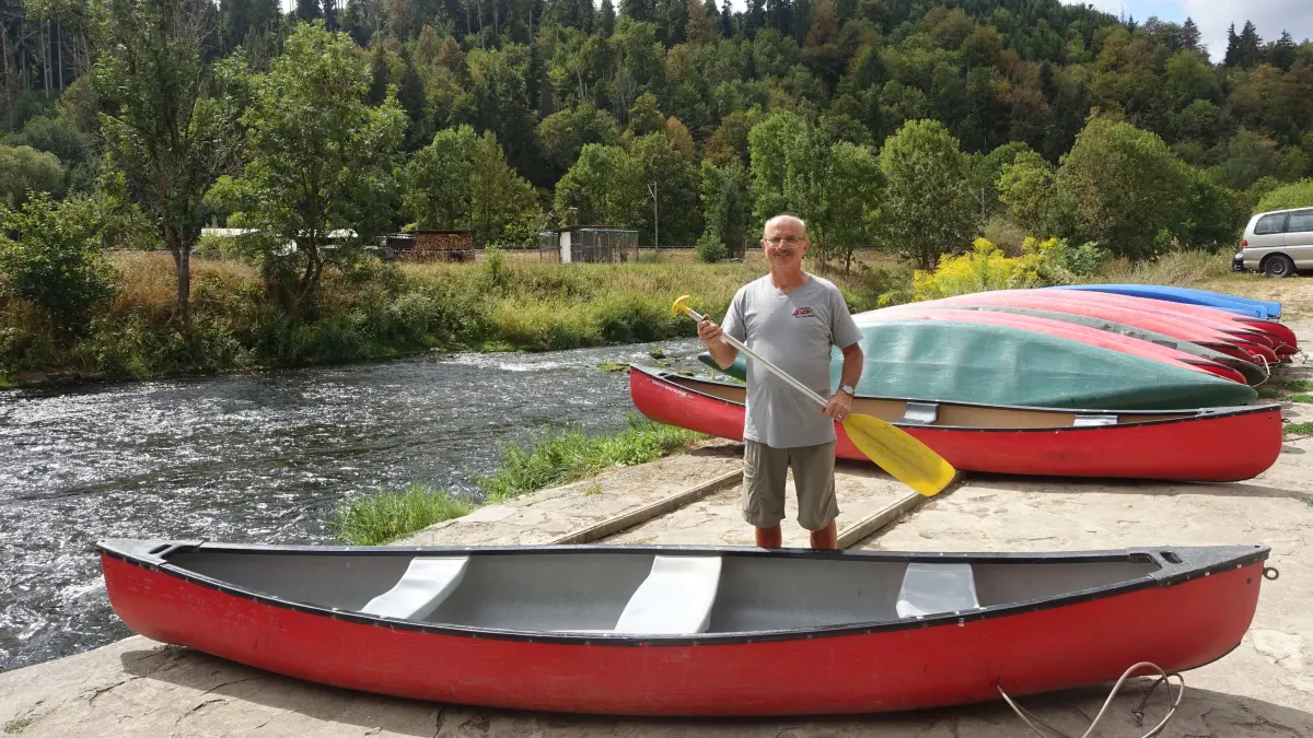 In den Sommerferien hat Klaus Weiblen von Kanusport-Neptun in Fischingen alle Hände voll zu tun. Besonders beliebt ist die zweistündige Tour von Fischingen nach Horb.