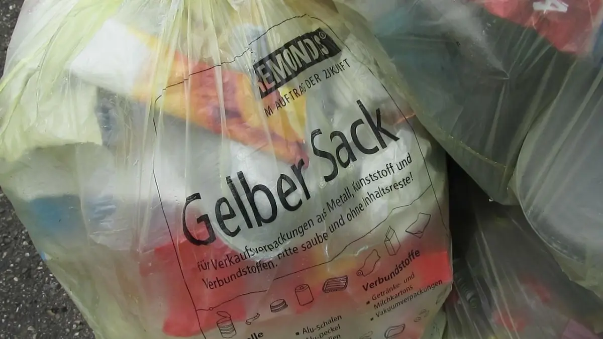 Der Bedarf an Gelben Säcken ist im Landkreis Lörrach besonders groß.