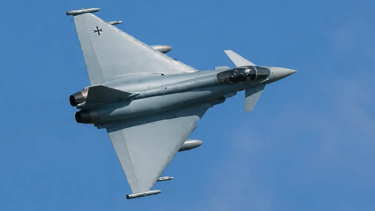 Eurofighter über Hechingen-Weilheim