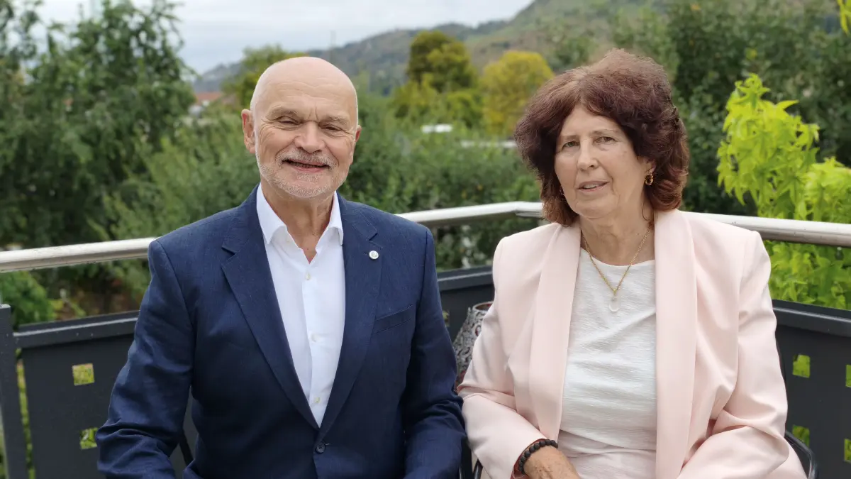 Das Jubelpaar Hartmut Krimmel und Ingeborg Frieda Jäger-Krimmel feiert am 27. August Goldene Hochzeit.