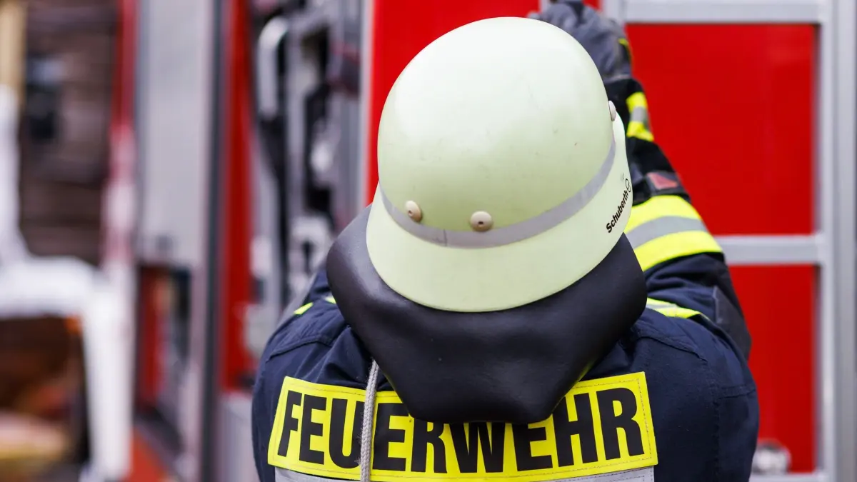 Brand in Stralsund