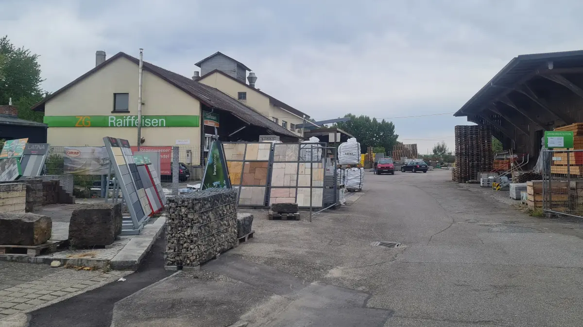 Die Baustoffe-Niederlassung der ZG Raiffeisen in Schliengen schließt.