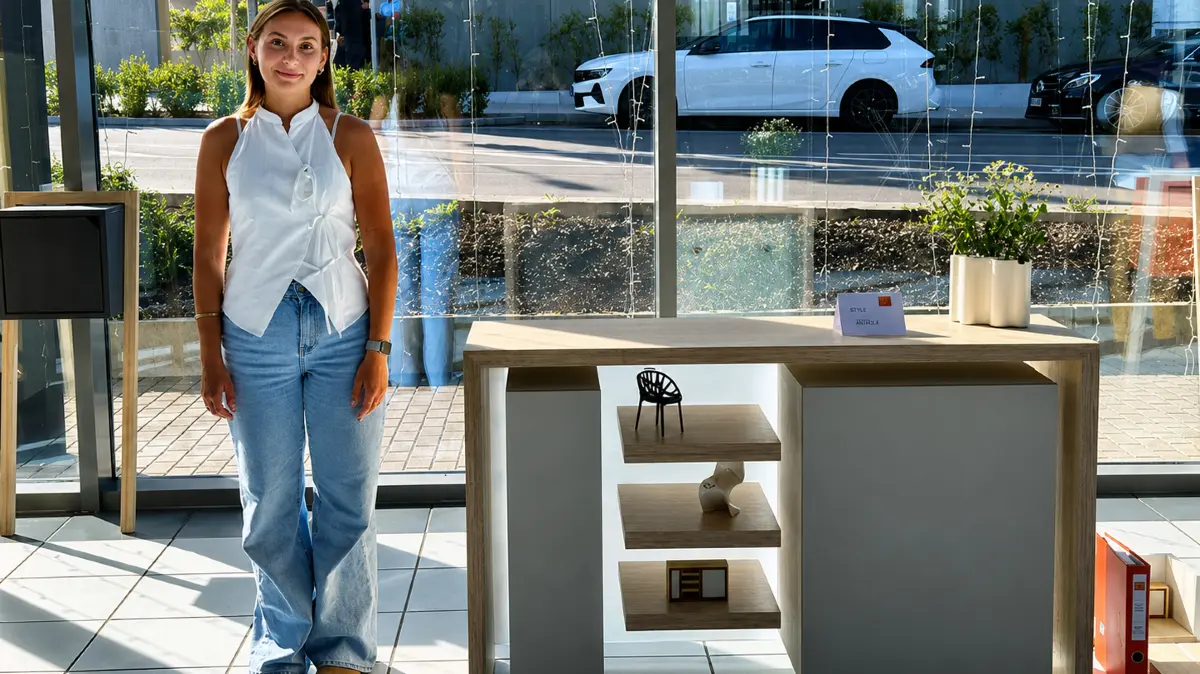 Gewann den Wettbewerb „Die Gute Form“ auf Kammerebene: Paula Maier von dem Unternehmen Werner Ettwein GmbH, Villingen-Schwenningen.