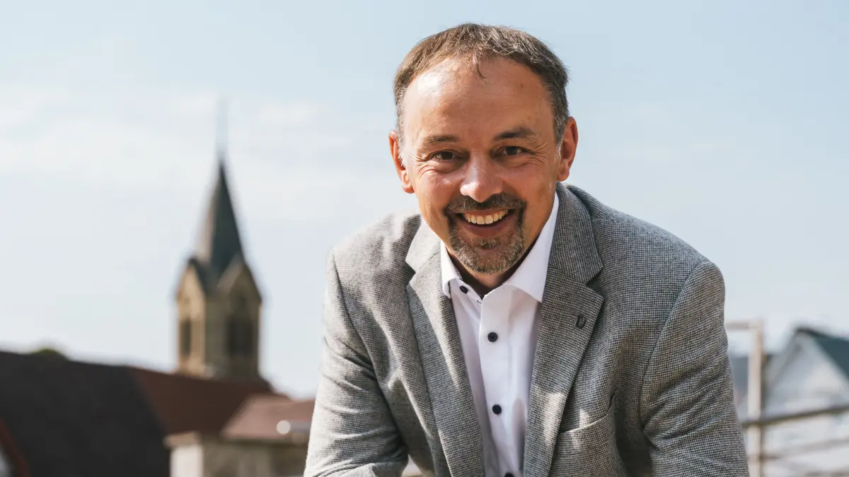 Miguel Pires Marques will Bürgermeister von Gechingen werden.