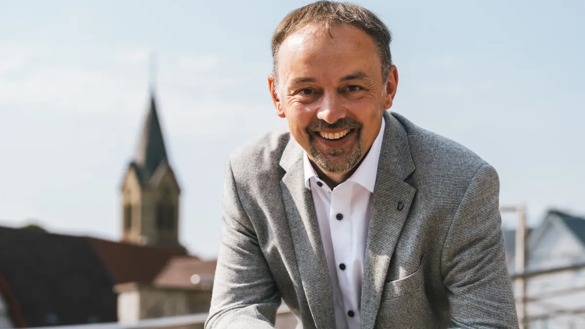 Miguel Pires Marques will Bürgermeister von Gechingen werden.
