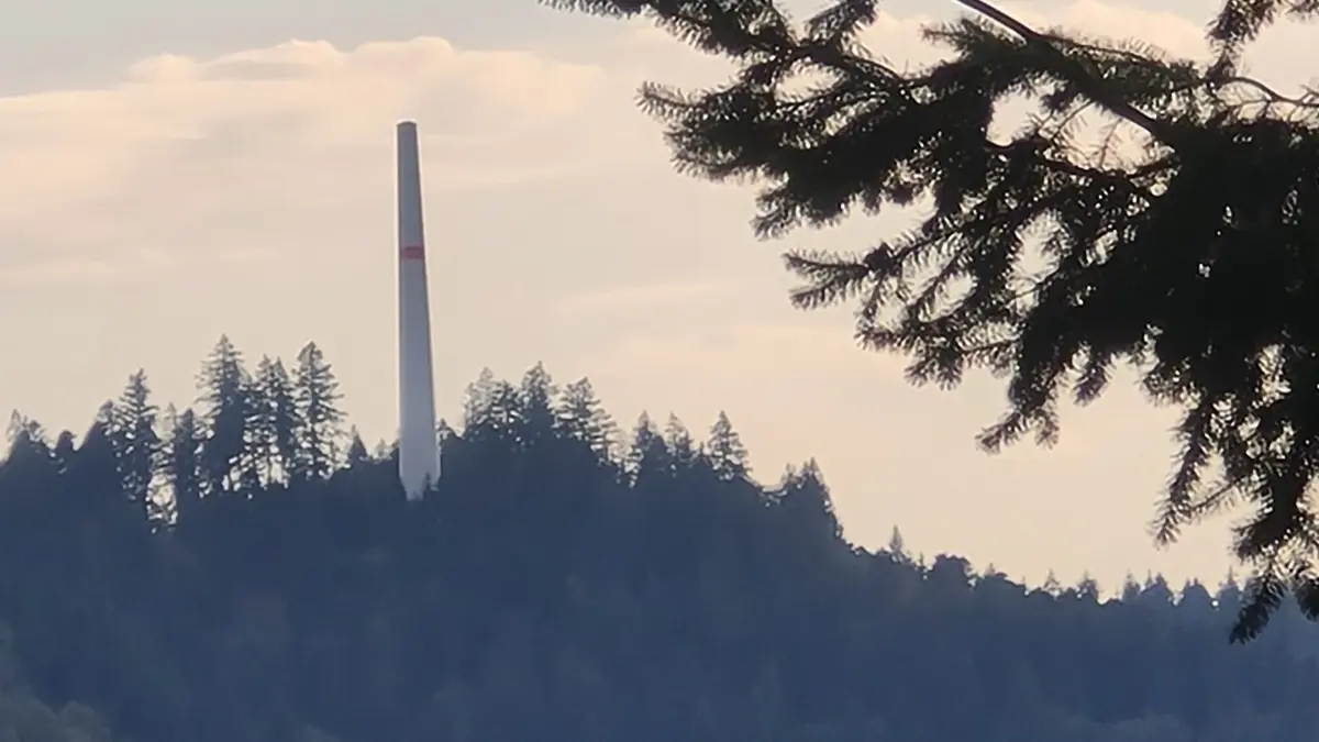 Der Windpark Sirnitz/Dreispitz befindet sich im Bau.