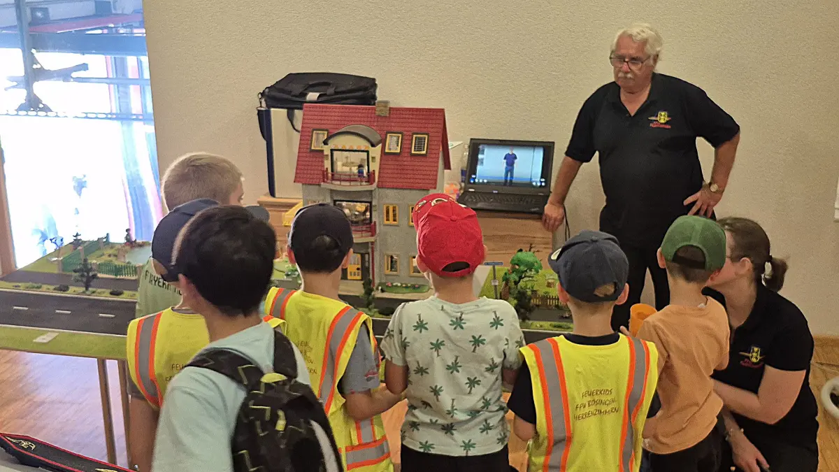 Die Kindergruppen bei Roland Maier in der Station Notruf