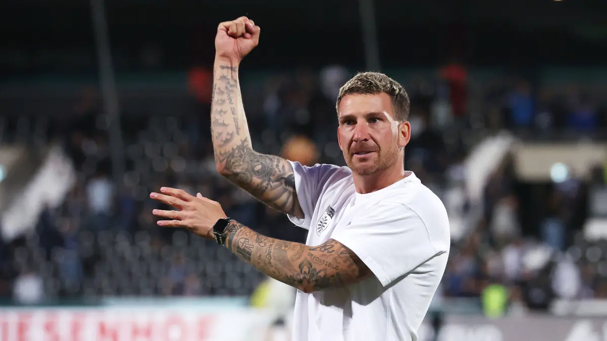 Pascal Reinhardt steht mit der SG Sonnenhof Großaspach in der zweiten Runde des DFB-Pokals.