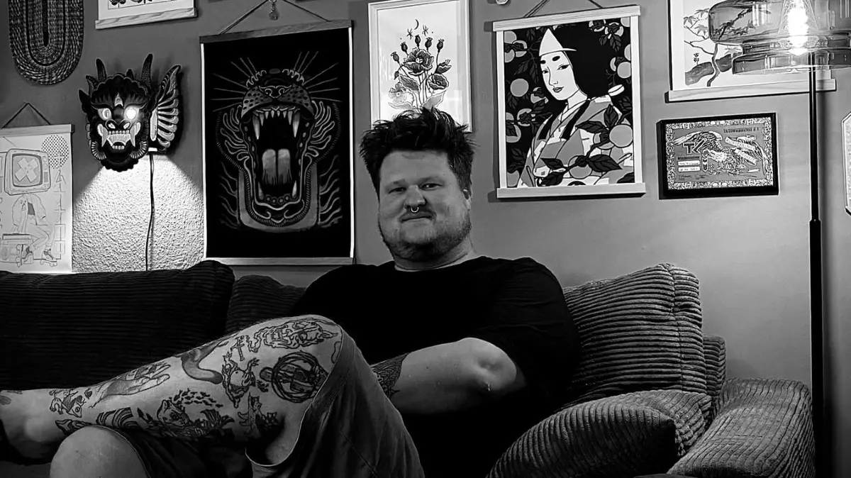 Tom Thiedmann hat Anfang August ein neues Tattoostudio in Schopfheim bezogen.
