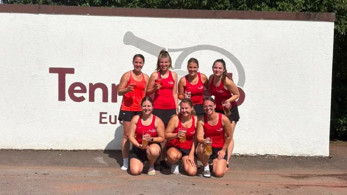 Das Damenteam des TC Eutingen feierte einen Meilenstein.