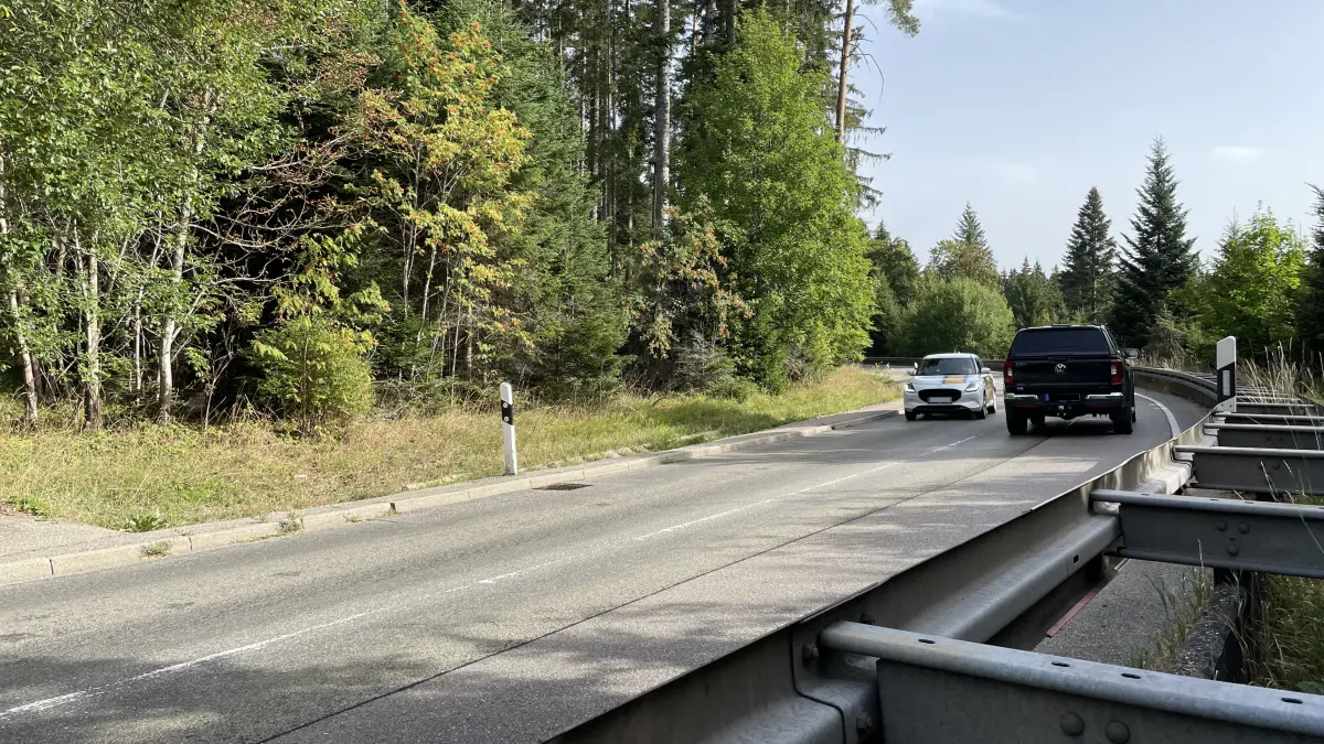 Landesstraße 177 St. Georgen Peterzell Königsfeld Hagenmoos