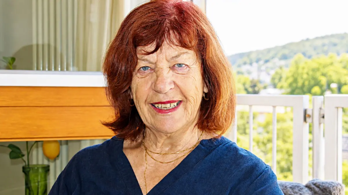Gabi Schupp, die auf ein bewegtes Leben zurückblicken kann, ist rundum zufrieden.