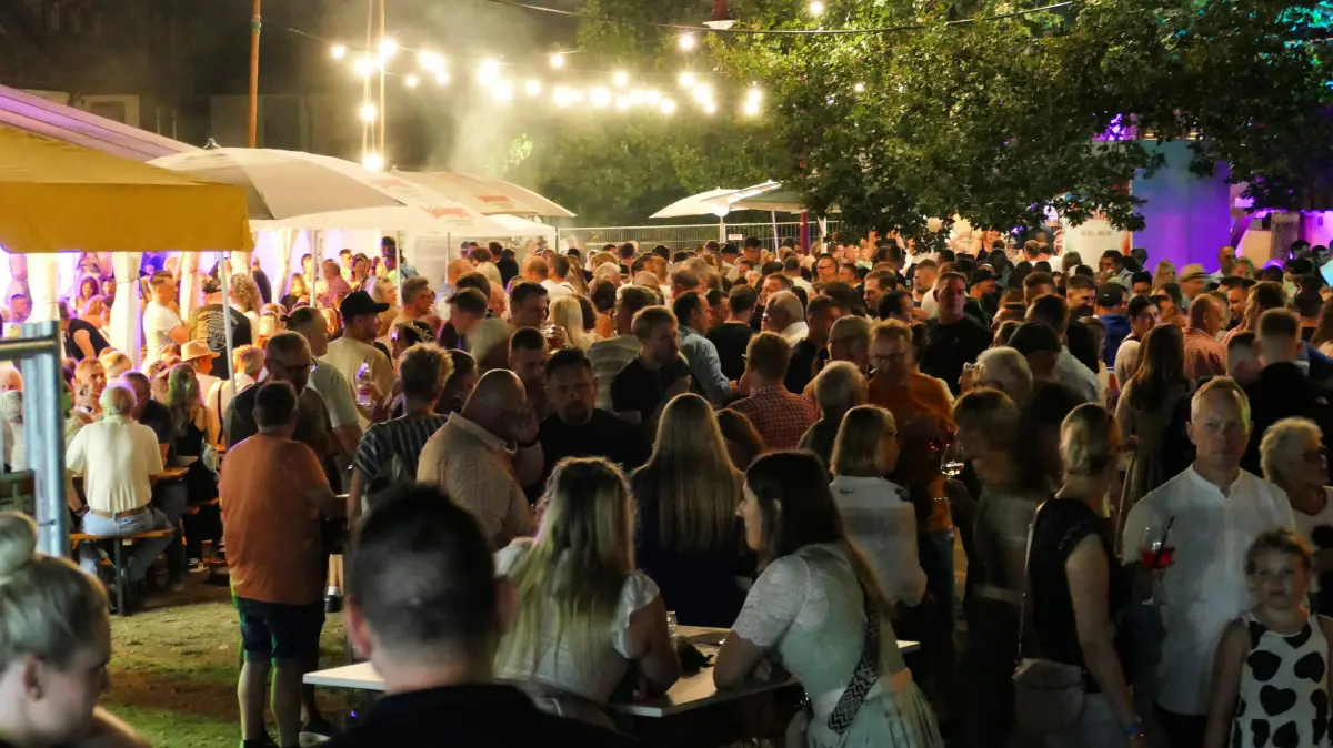Schöne Lichtstimmung beim Backhausfest im Jahr 2024