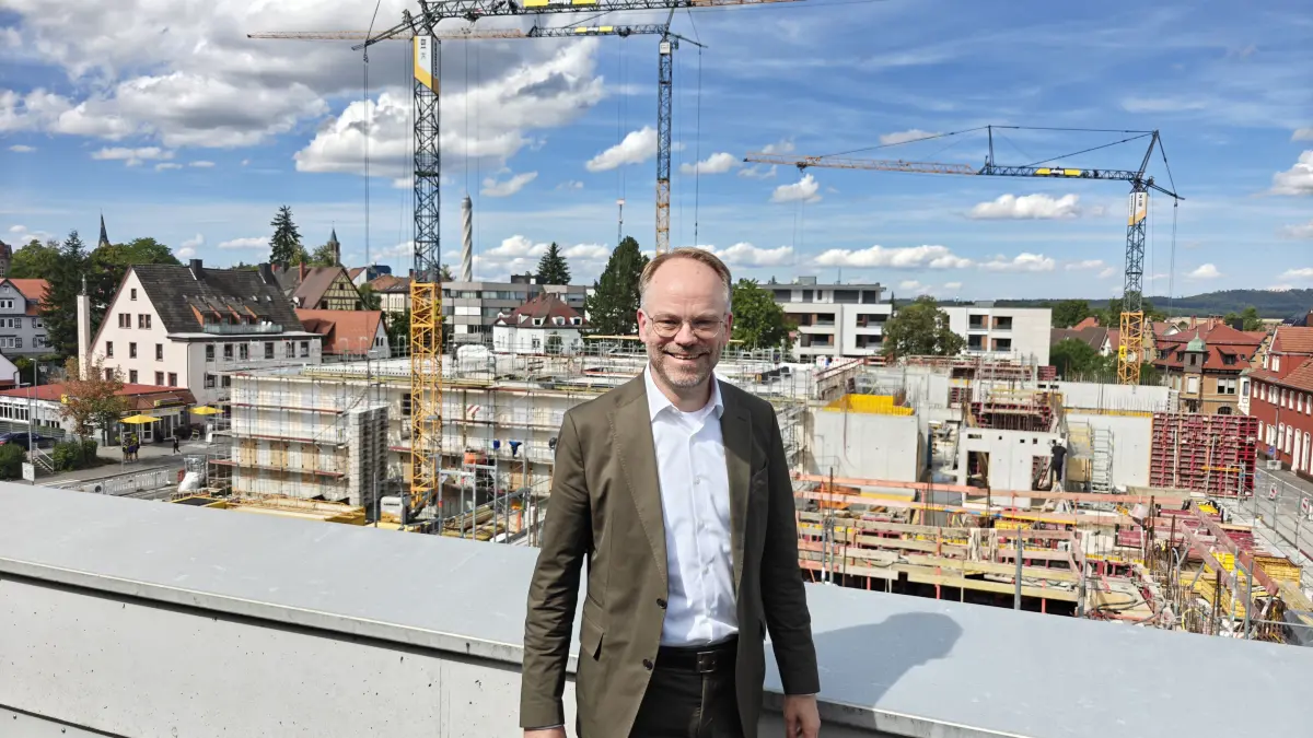 Für Christoph Keckeisen steht das neue Landratsamt für eine moderne Verwaltung.
