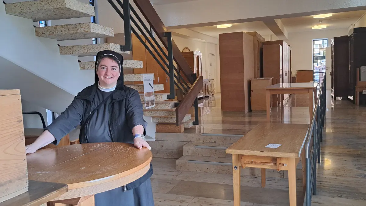 Sr. Johanna (Foto), Sr. Bernadette und ihr Team aus Heiligenbronn freuen sich auf zahlreiche Besucher.