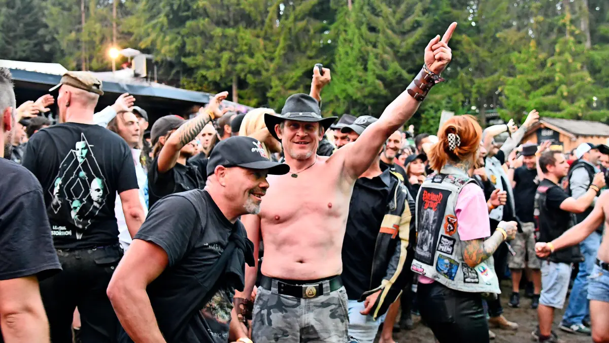 Impressionen vom Metalacker.