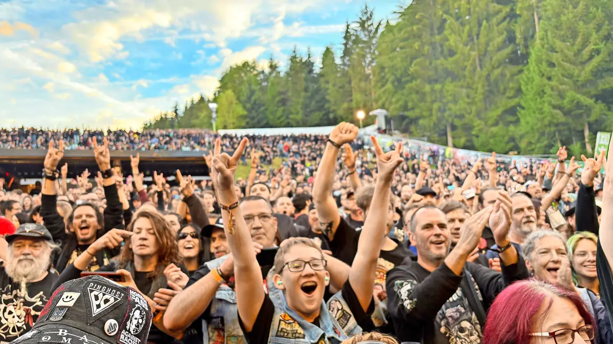 Die Fans hatten einen Heidenspaß.