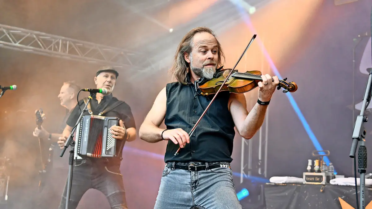 Der Auftritt von Fiddler's Green.