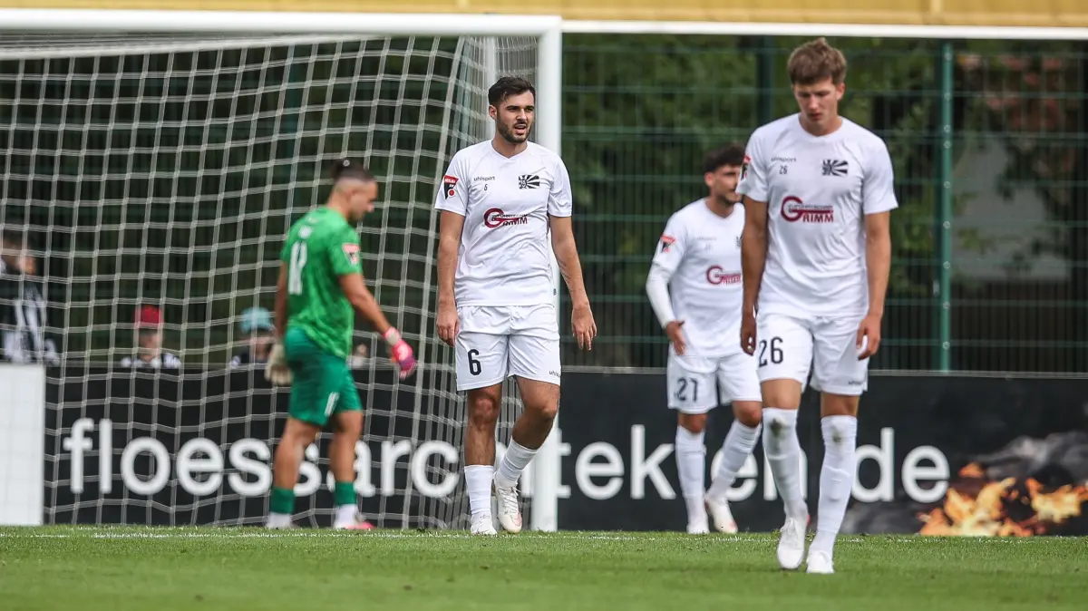 Die Nullachter waren nach dem Spiel enttäuscht.