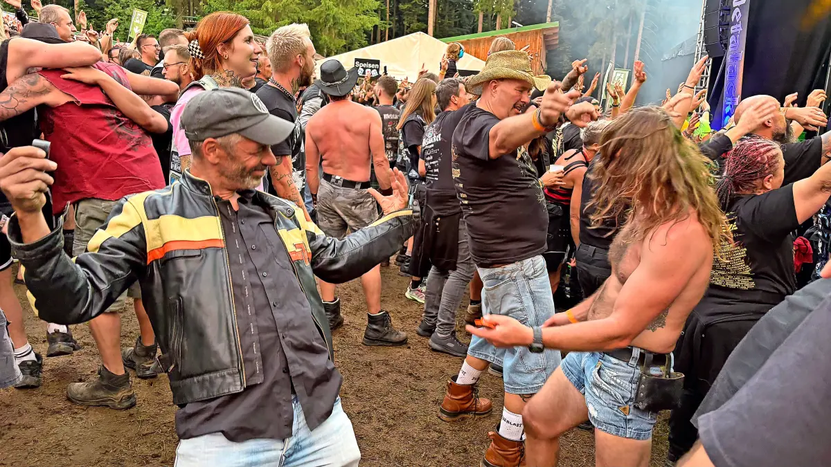 Impressionen vom Metalacker.