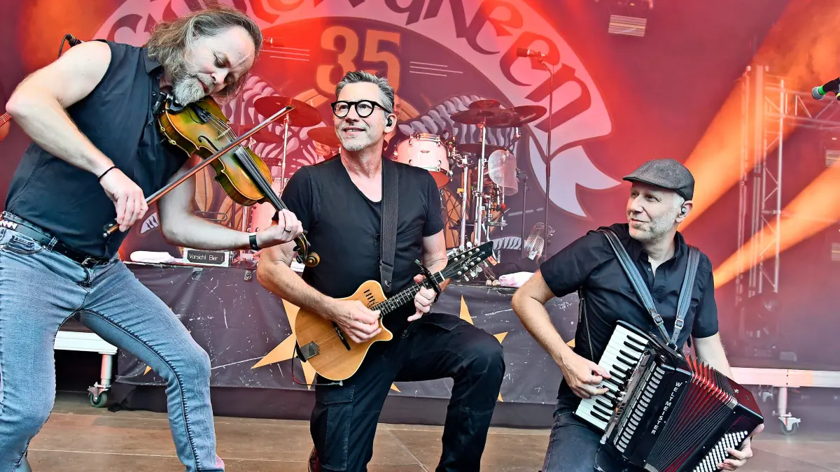 Der Auftritt von Fiddler's Green.